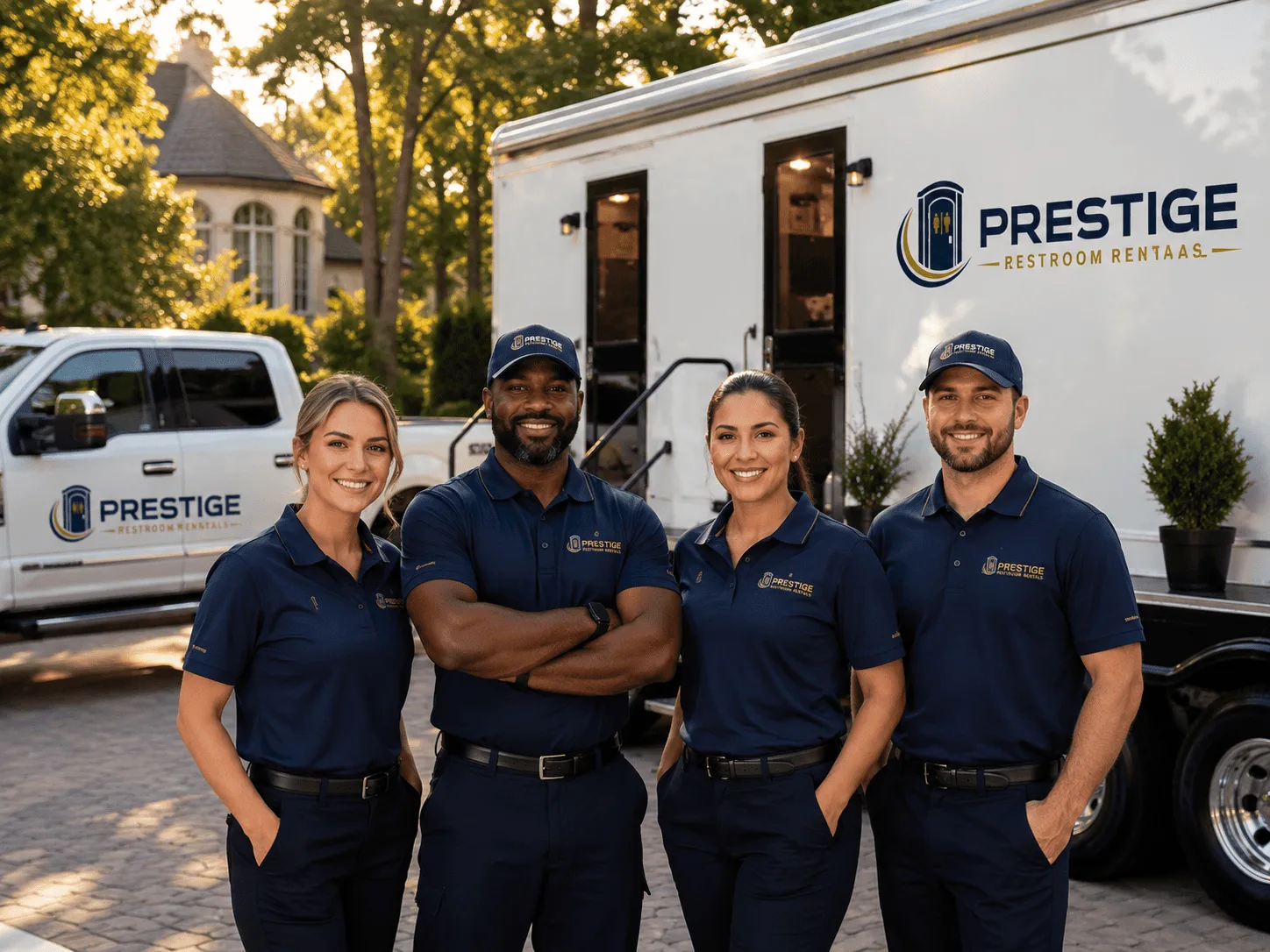Trusted Luxury Portable Restrooms company in Logsden, OR